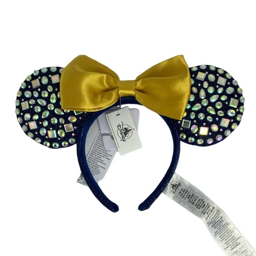 NWT Blue and Yellow Rhinestone Disney Ears